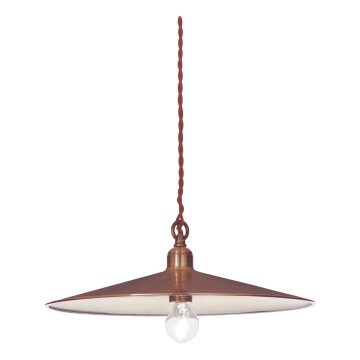 Ideal Lux - Chandelier on a string CANTINA 1xE27/42W/230V d. 35 cm copper