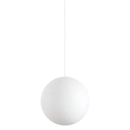 Ideal Lux - Chandelier on a string CARTA 1xE27/25W/230V d. 30 cm white
