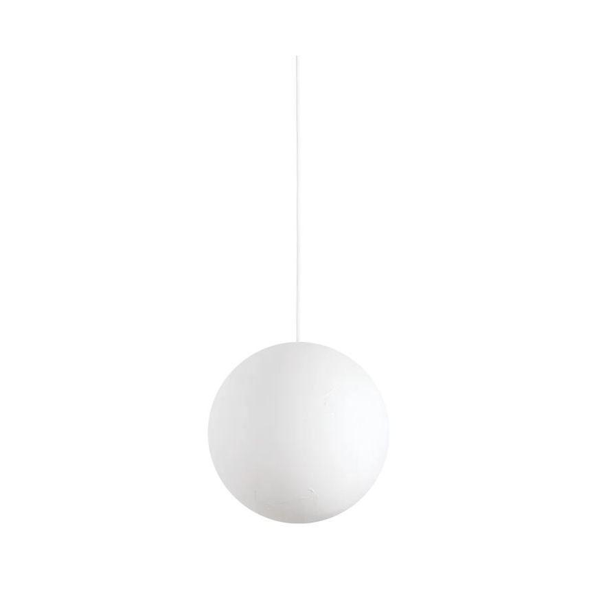 Ideal Lux - Chandelier on a string CARTA 1xE27/25W/230V d. 30 cm white