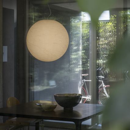 Ideal Lux - Chandelier on a string CARTA 1xE27/25W/230V d. 30 cm white