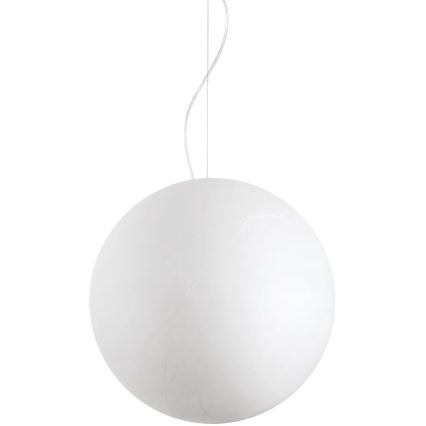 Ideal Lux - Chandelier on a string CARTA 1xE27/25W/230V d. 50 cm white