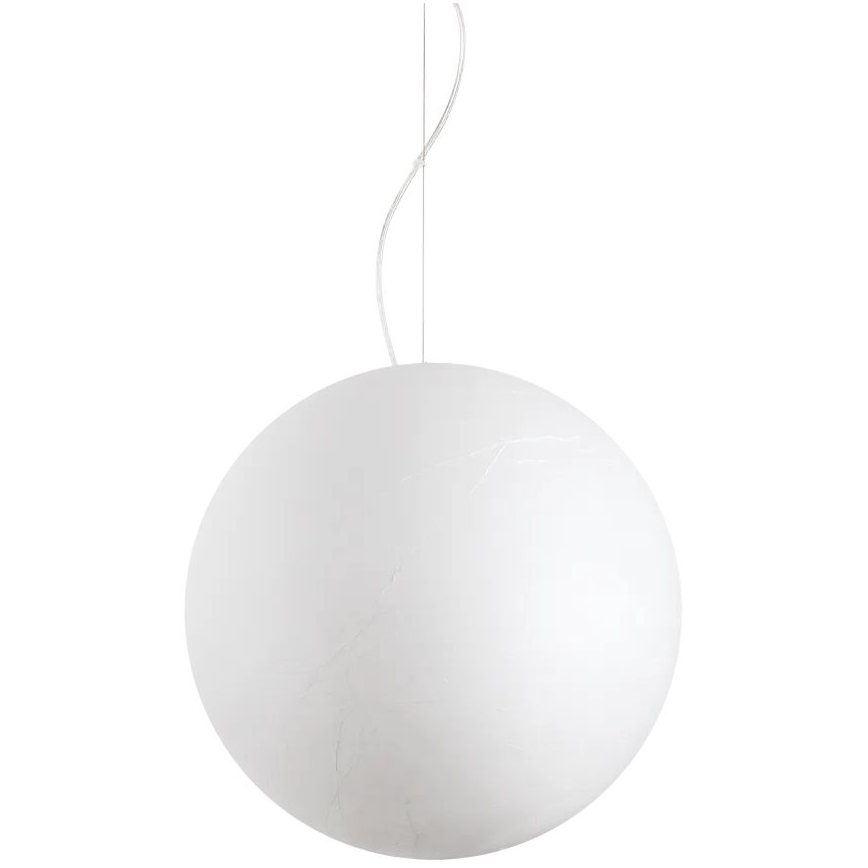 Ideal Lux - Chandelier on a string CARTA 1xE27/25W/230V d. 50 cm white