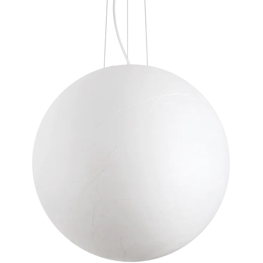 Ideal Lux - Chandelier on a string CARTA 1xE27/60W/230V d. 60 cm white