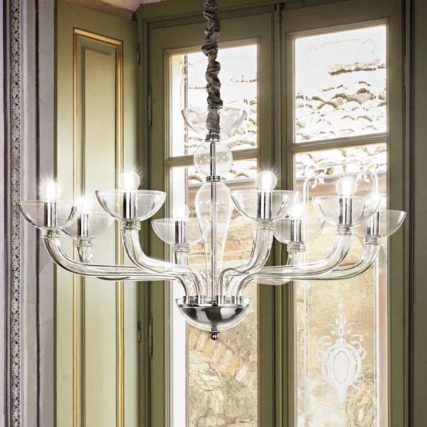 Ideal Lux – Chandelier on a string CASANOVA 8×E14/40W/230V