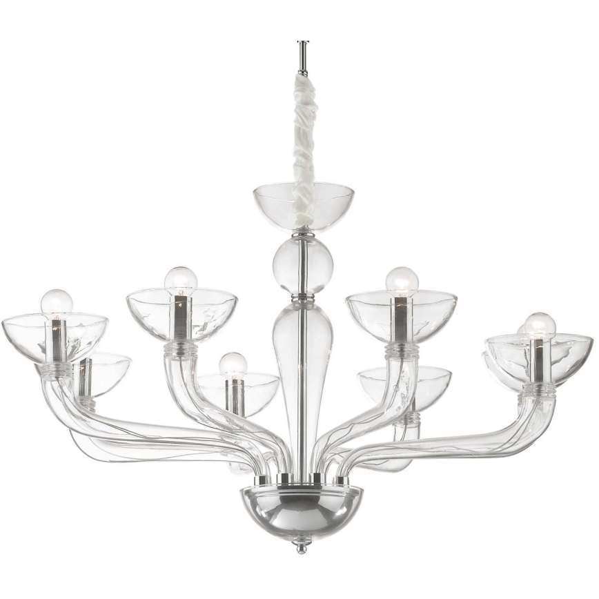 Ideal Lux – Chandelier on a string CASANOVA 8×E14/40W/230V