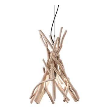 Ideal Lux - Chandelier on a string DRIFTWOOD 1xE27/60W/230V guava