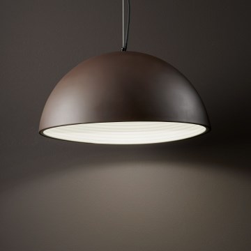 Ideal Lux - Chandelier on a string FOLK 1xE27/60W/230V d. 40 cm brown