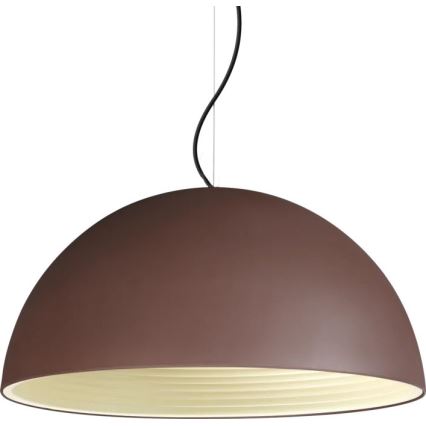 Ideal Lux - Chandelier on a string FOLK 1xE27/60W/230V d. 50 cm brown