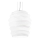 Ideal Lux - Chandelier on a string KARMA 1xE27/60W/230V d. 38 cm white