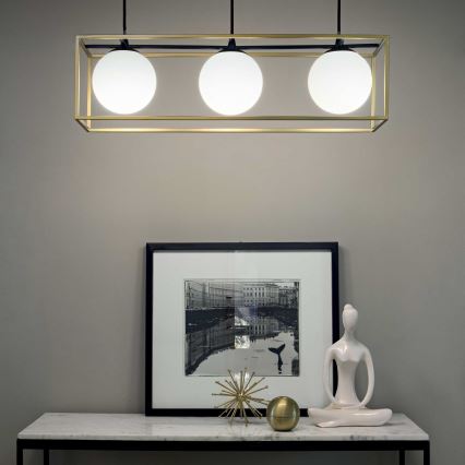Ideal Lux - Chandelier on a string LINGOTTO 3xE14/28W/230V