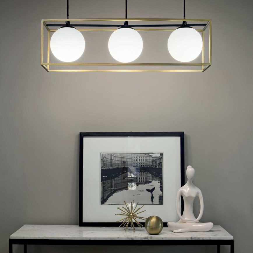 Ideal Lux - Chandelier on a string LINGOTTO 3xE14/28W/230V