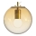 Ideal Lux - Chandelier on a string MAPA 1xE27/42W/230V d. 20 cm gold/smoky