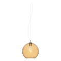 Ideal Lux - Chandelier on a string NEMO 1xE27/42W/230V d. 20 cm beige