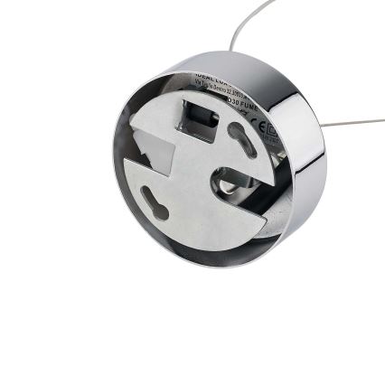 Ideal Lux - Chandelier on a string NEMO 1xE27/42W/230V d. 30 cm smoky