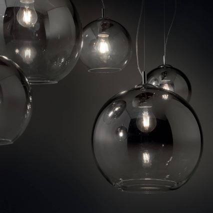 Ideal Lux - Chandelier on a string NEMO PLUS 5xE27/42W/230V smoky
