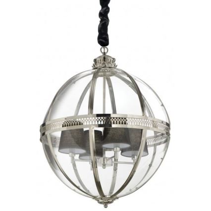 Ideal Lux - Chandelier on a string WORLD 4xE14/40W/230V