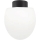 Ideal Lux - CLIO Outdoor Ceiling Light 1xE27/42W/230V IP44, Black