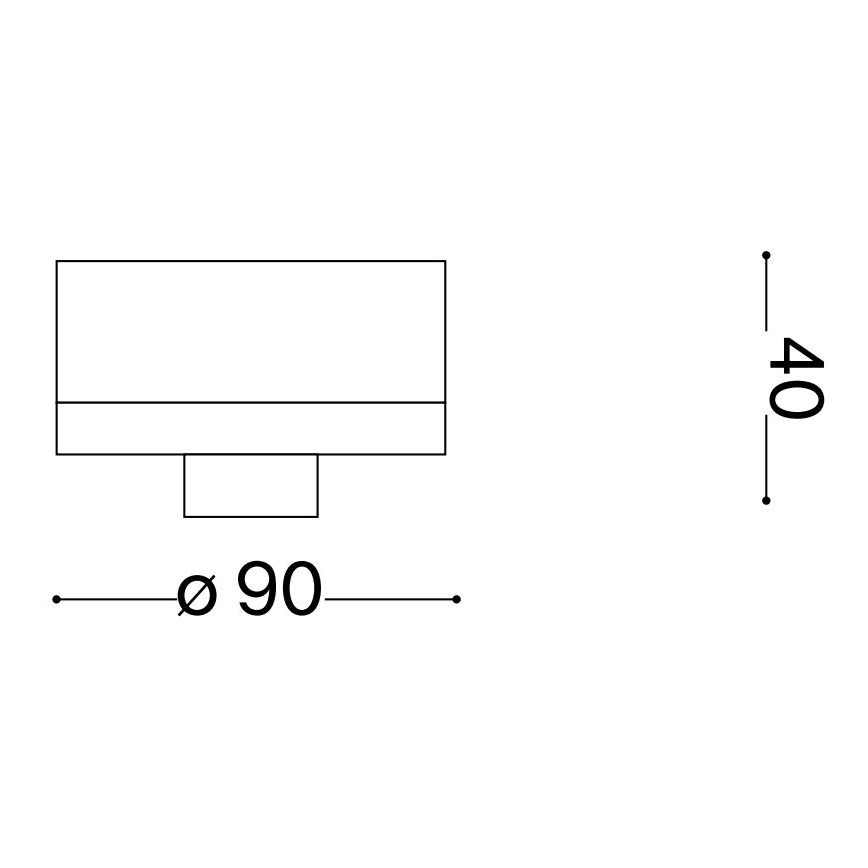 Ideal Lux - CLIO Outdoor Ceiling Light 1xE27/42W/230V IP44 White