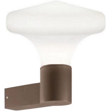 Ideal Lux - CLIO Outdoor Wall Light 1xE27/42W/230V IP44 Brown