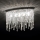 Ideal Lux - Crystal ceiling light 5xE14/40W/230V