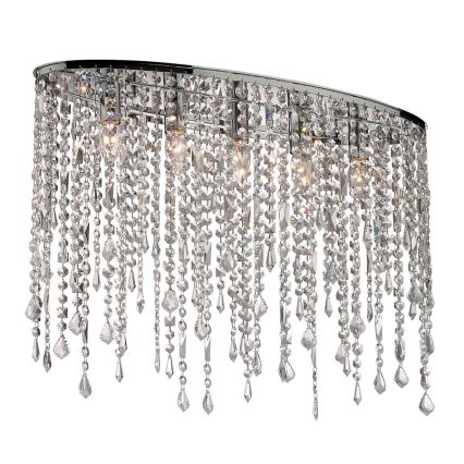 Ideal Lux - Crystal ceiling light 5xE14/40W/230V