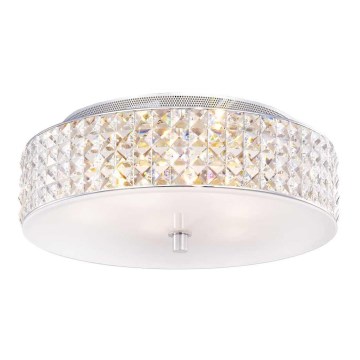 Ideal Lux - Crystal ceiling light 6xG9/40W/230V