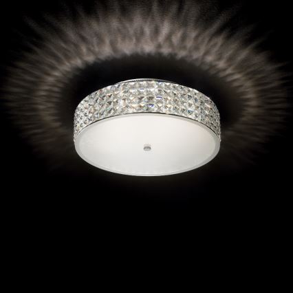 Ideal Lux - Crystal ceiling light 6xG9/40W/230V