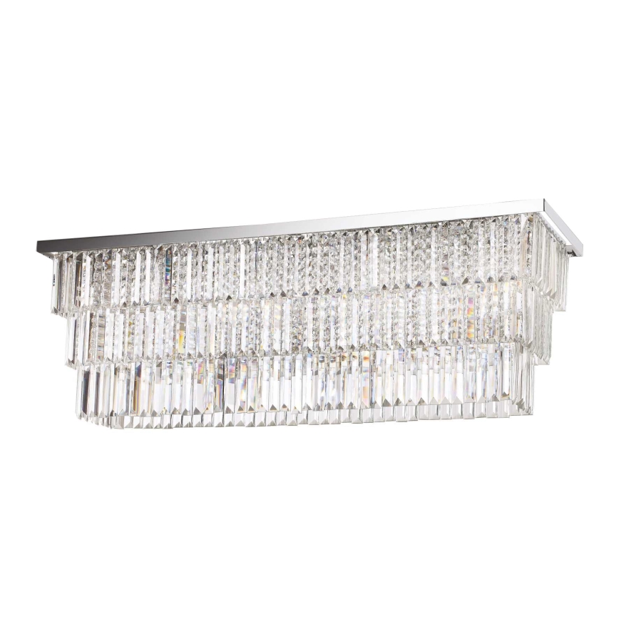 Ideal Lux – Crystal Ceiling Light MARTINEZ 8×E14/40W/230V