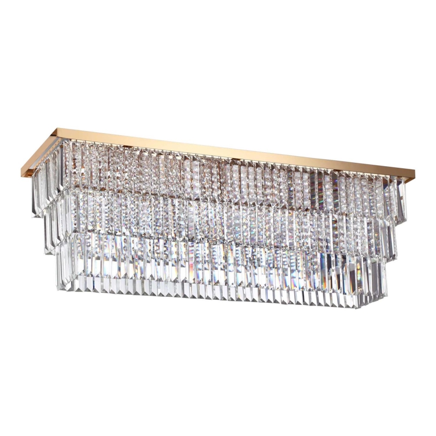 Ideal Lux – Crystal Ceiling Light MARTINEZ 8×E14/40W/230V