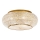 Ideal Lux - Crystal ceiling light PASHA 14xE14/40W/230V d. 65 cm gold
