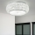 Ideal Lux - Crystal ceiling light PASHA 14xE14/40W/230V d. 65 shiny chrome