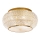 Ideal Lux - Crystal ceiling light PASHA 6xE14/40W/230V d. 40 cm gold