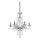 Ideal Lux - Crystal chandelier on a chain AMADEUS 6xE14/40W/230V d. 67 cm clear