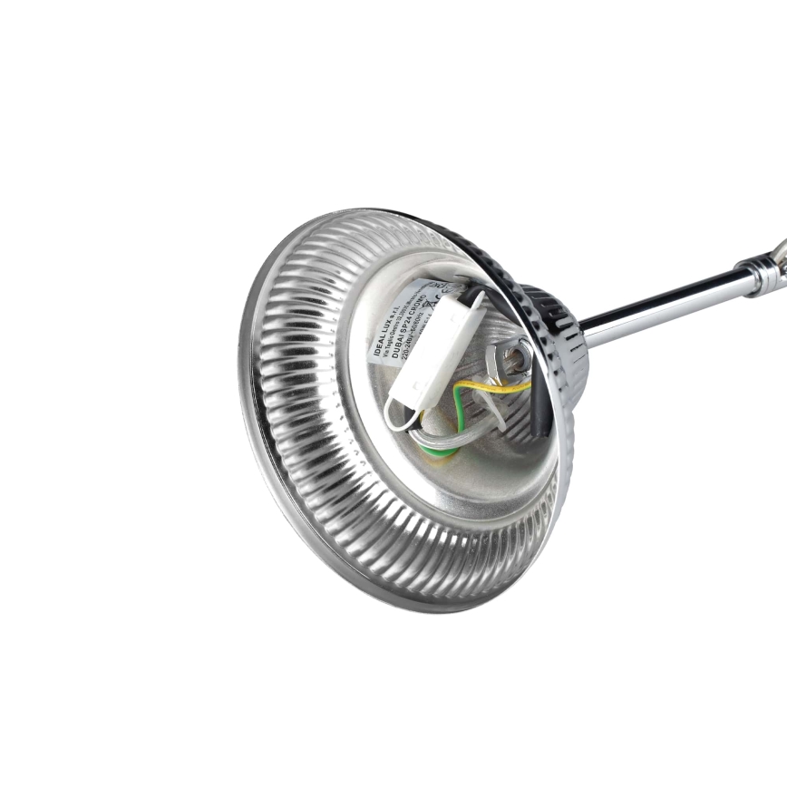 Ideal Lux - Crystal chandelier on a chain DUBAI 24xE14/28W/230V d. 80 cm shiny chrome