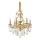 Ideal Lux - Crystal chandelier on a chain GIOCONDA 6xE14/40W/230V d. 62 cm gold