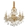 Ideal Lux - Crystal chandelier on a chain GIOCONDA 8xE14/40W/230V d. 73 cm gold