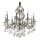 Ideal Lux - Crystal chandelier on a chain GIOCONDA 8xE14/40W/230V d. 73 cm silver