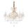 Ideal Lux - Crystal chandelier on a chain NAPOLEON 8xE14/40W/230V d. 67 cm gold