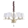 Ideal Lux - Crystal chandelier on a chain PEGASO 5xE14/28W/230V d. 72 cm gold