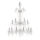 Ideal Lux - Crystal chandelier on a chain REDENTORE 18xE14/40W/230V d. 102 cm clear