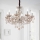 Ideal Lux - Crystal chandelier on a chain ROSE 8xE14/40W/230V d. 78 cm beige