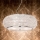 Ideal Lux - Crystal chandelier on a string PASHA 6xE14/40W/230V d. 40 cm shiny chrome
