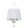 Ideal Lux - Crystal chandelier on a string PEGASO 3xE14/28W/230V d. 40 cm gold