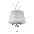 Ideal Lux - Crystal chandelier on a string PEGASO 3xE14/28W/230V d. 40 cm shiny chrome