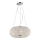 Ideal Lux - Crystal chandelier PASHA 10xE14/40W/230V d. 55 cm shiny chrome