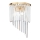 Ideal Lux - Crystal wall light CARLTON 3xE14/40W/230V gold