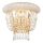 Ideal Lux - Crystal wall light DUBAI 2xE14/28W/230V gold
