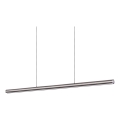 Ideal Lux - Dimmable LED cable-suspended pendant DORICA LED/35W/230V CRI 90 140 cm anthracite