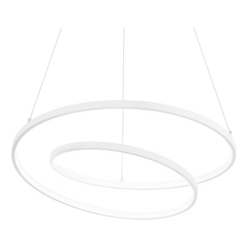 Ideal Lux - Dimmable LED pendant light on cable OZ LED/55W/230V Ø 80 cm CRI 90 white