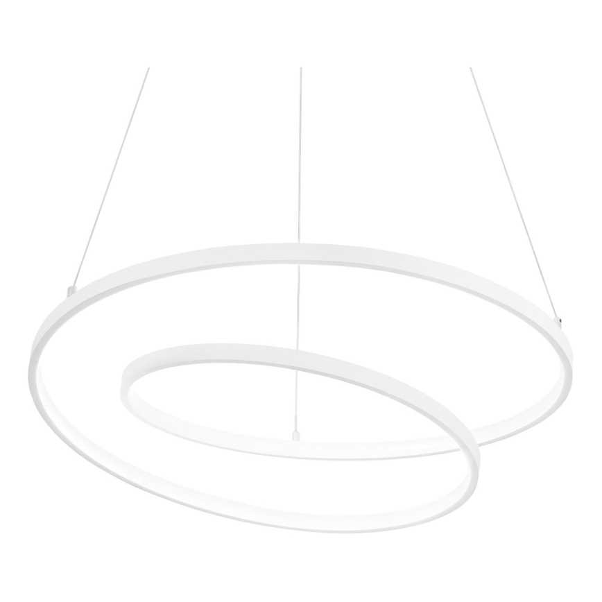 Ideal Lux - Dimmable LED pendant light on cable OZ LED/55W/230V Ø 80 cm CRI 90 white